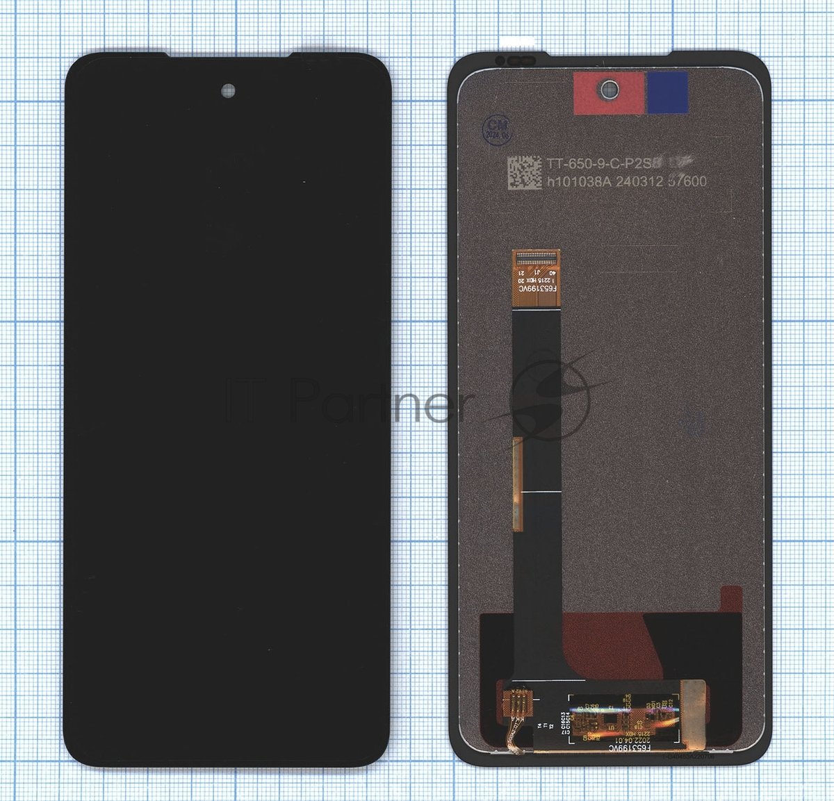 Дисплей UMIDIGI 105325, для BISON 2 Max, с тачскрином, чёрный