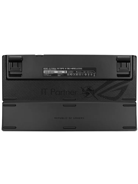 Клавиатура ASUS Strix Scope II 96 гибридная, Bluetooth, радиоканал, чёрный