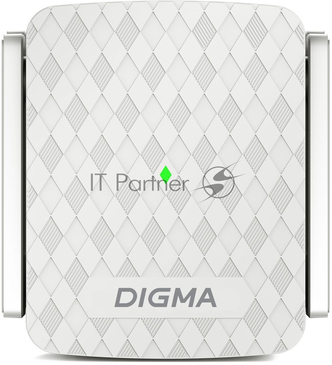 Повторитель беспроводного сигнала Digma D-WR400 AC1200 10/100BASE-TX/Wi-Fi белый