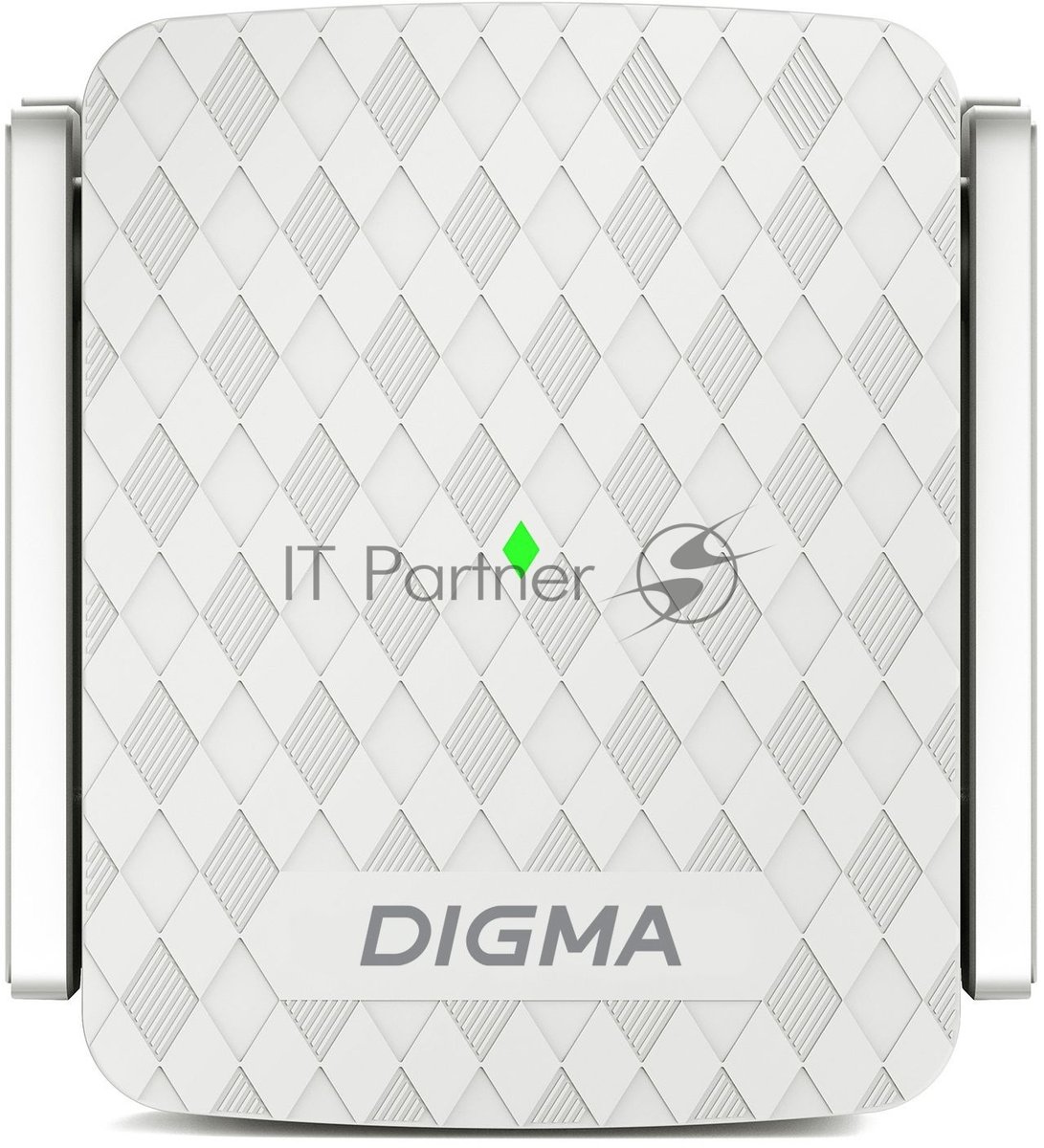 Повторитель беспроводного сигнала Digma D-WR400 AC1200 10/100BASE-TX/Wi-Fi белый