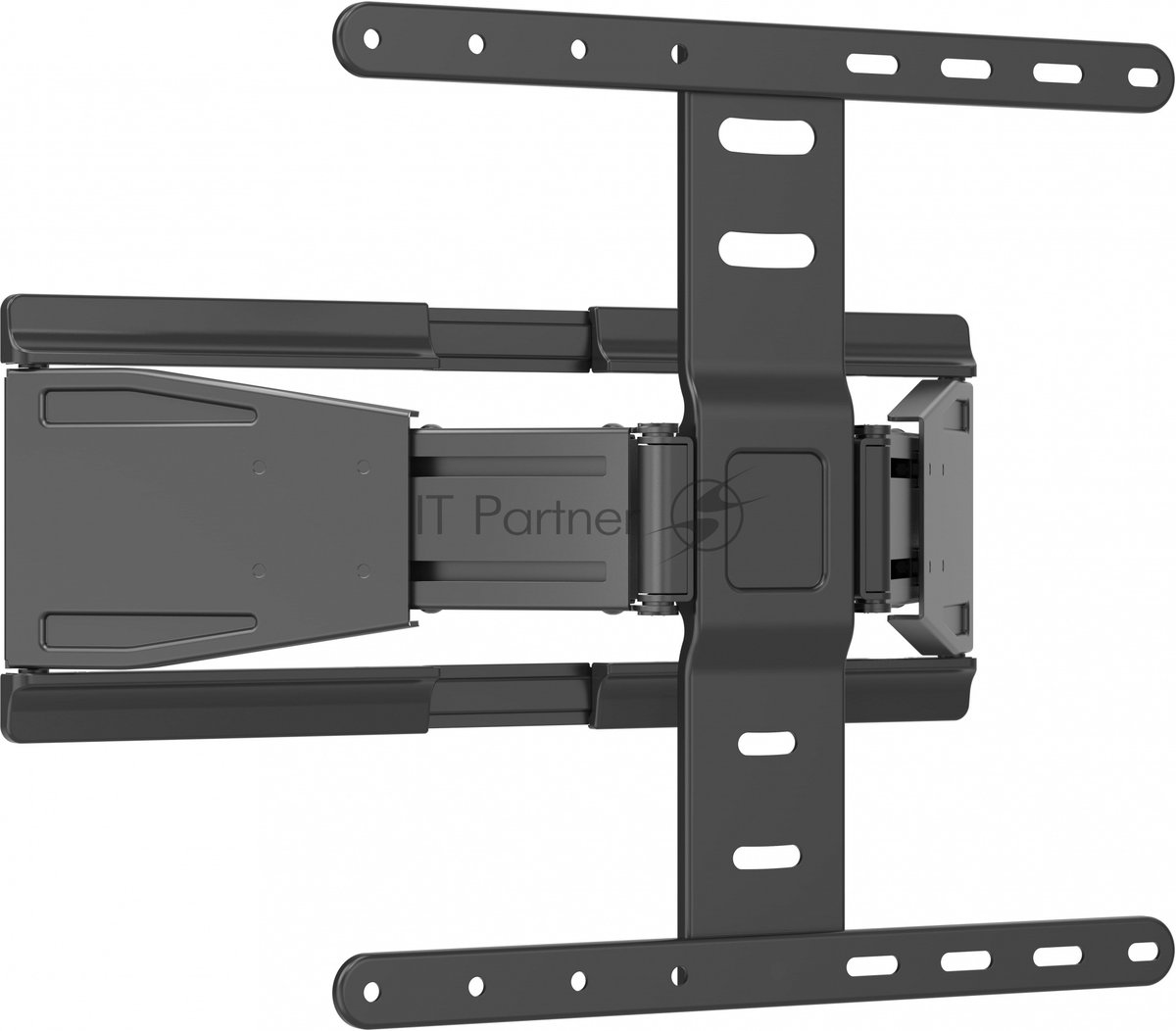 Кронштейн для телевизора Ultramounts UM955 черный 37"-75" макс.50кг настенный поворот и наклон
