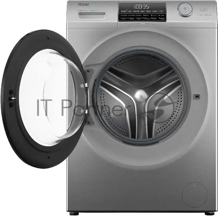 Стиральная машина Haier HW90-BP14959S серебристый, загрузка фронтальная 9 кг, 1400 об/мин, класс: A+++