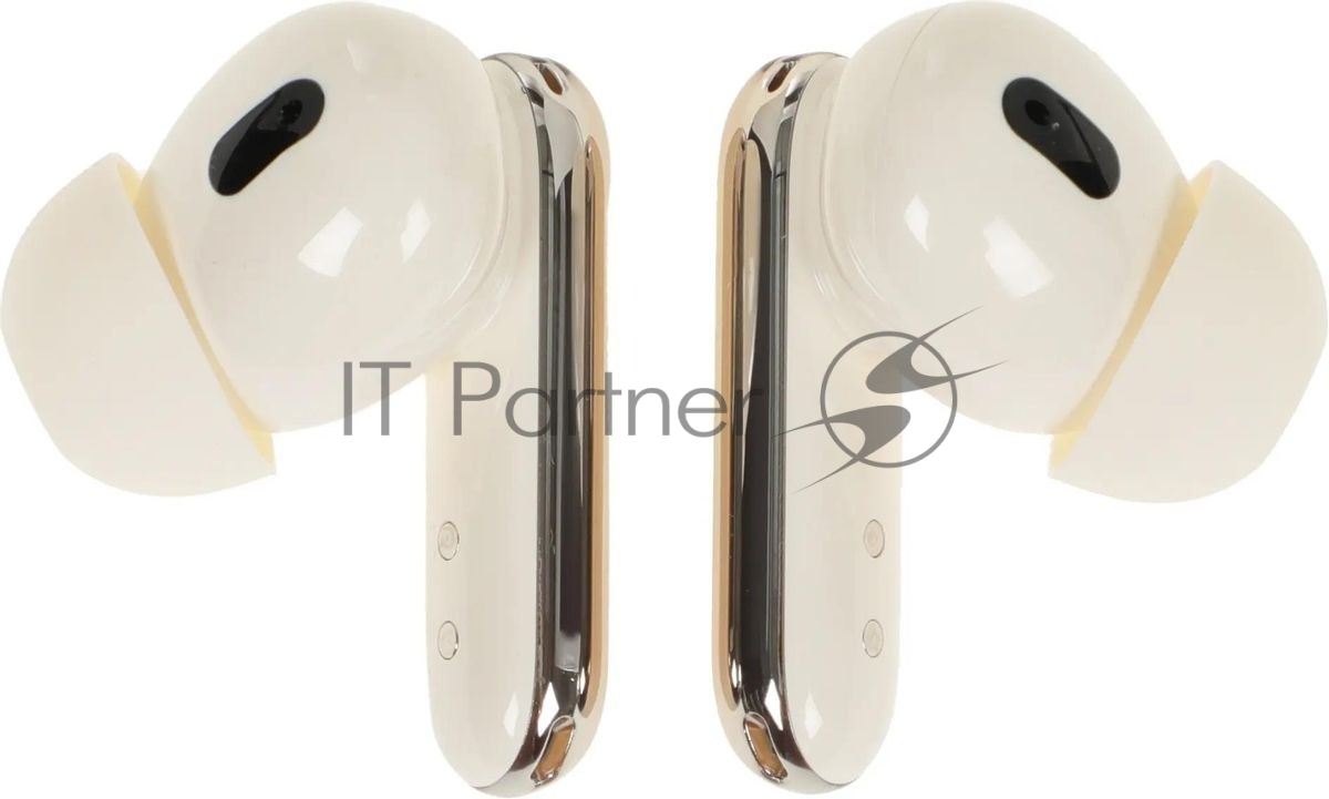 Наушники TWS Tecno True 1 (TU01) белый (кремовый), внутриканальные, Bluetooth, адаптивное шумоподавление, до 6 ч