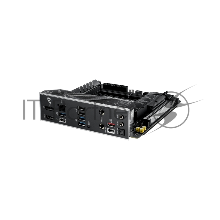 Материнская плата ASUS ROG STRIX B860-I GAMING WIFI, LGA1851, Intel B860, 2xDDR5, 4xSATA, 2xM.2, 1xPCIe 5.0 x16, DisplayPort, HDMI, USB Type-C, 1x2.5Gb LAN, Thunderbolt, 2x3.5 мм, 7.1, mini-ITX