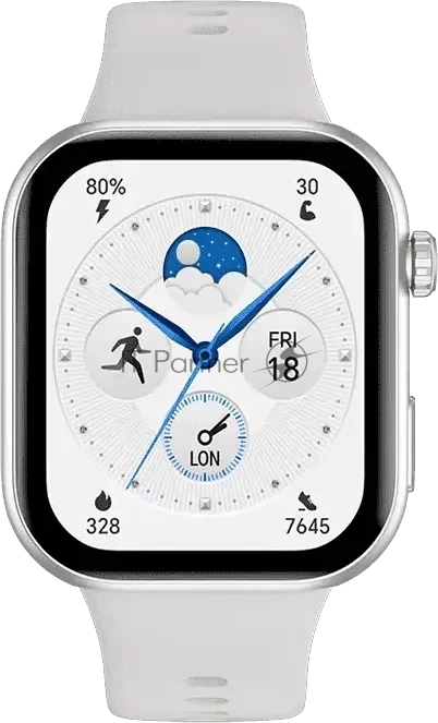 Умные часы Honor Choice Watch 2i KCH-WB01, 1.85" AMOLED, Bluetooth, IP68, белый