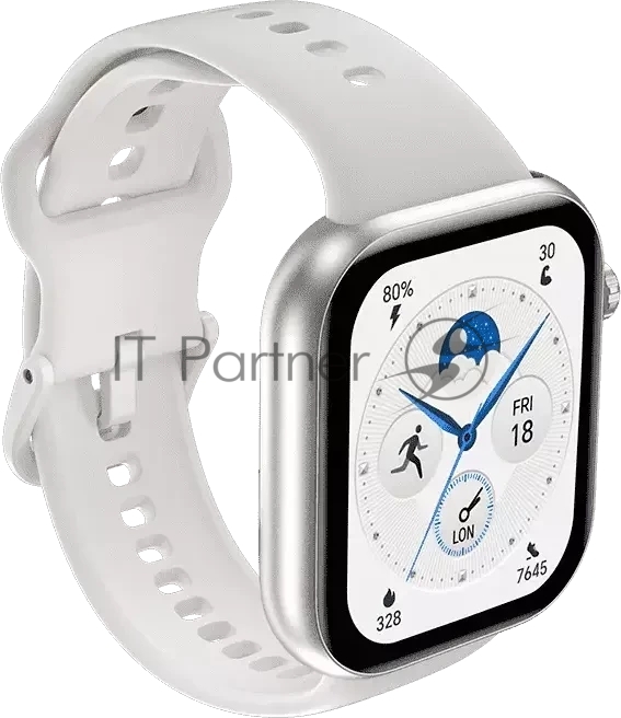 Умные часы Honor Choice Watch 2i KCH-WB01, 1.85" AMOLED, Bluetooth, IP68, белый