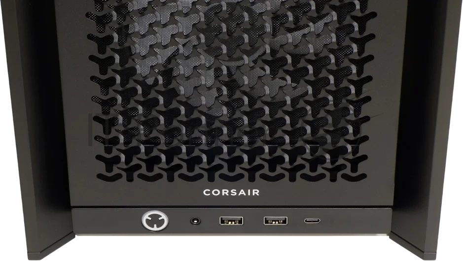 Корпус Corsair Frame 4000D RS ARGB Black, Midi-Tower, чёрный, 3 x 120 мм