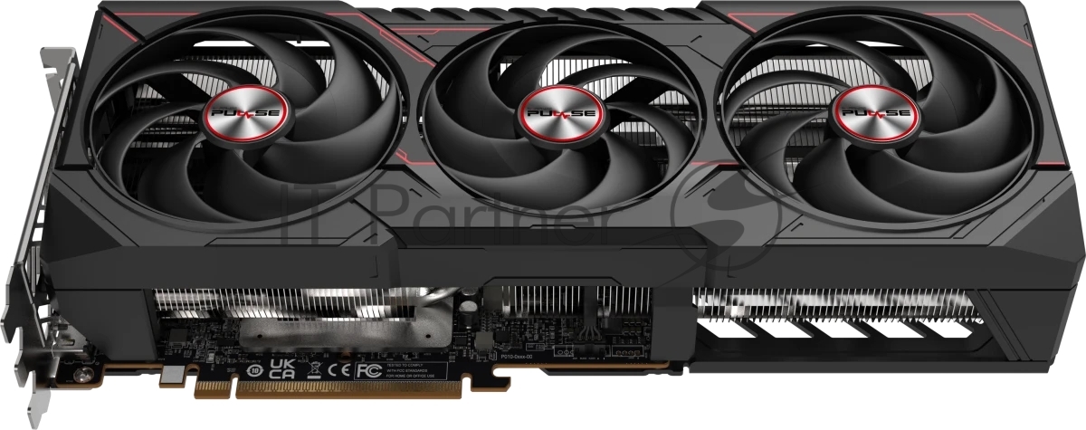 Видеокарта Sapphire AMD Radeon RX 9070 XT PULSE GAMING, 16 GB GDDR6, 256 bit, 2xDisplayPort, 2xHDMI, GPU 2400 MHz