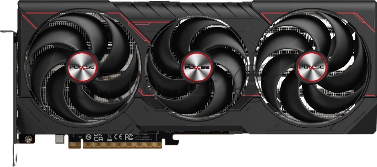 Видеокарта Sapphire AMD Radeon RX 9070 XT PULSE GAMING, 16 GB GDDR6, 256 bit, 2xDisplayPort, 2xHDMI, GPU 2400 MHz