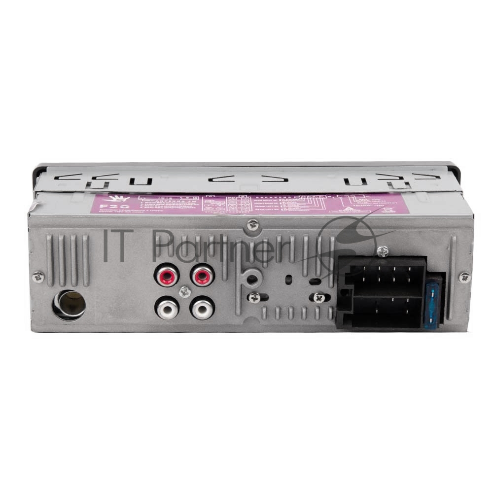 Автомагнитола FIVE F-20W, 1 DIN, Bluetooth, USB Type-A, AUX