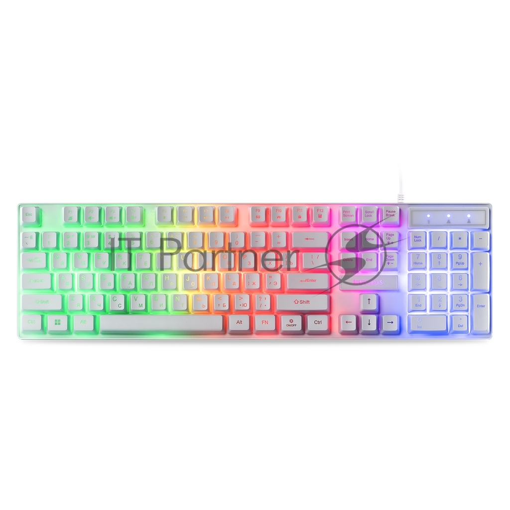 Клавиатура проводная игровая Smartbuy (SBK-320G-W) RUSH Nucleus USB белый