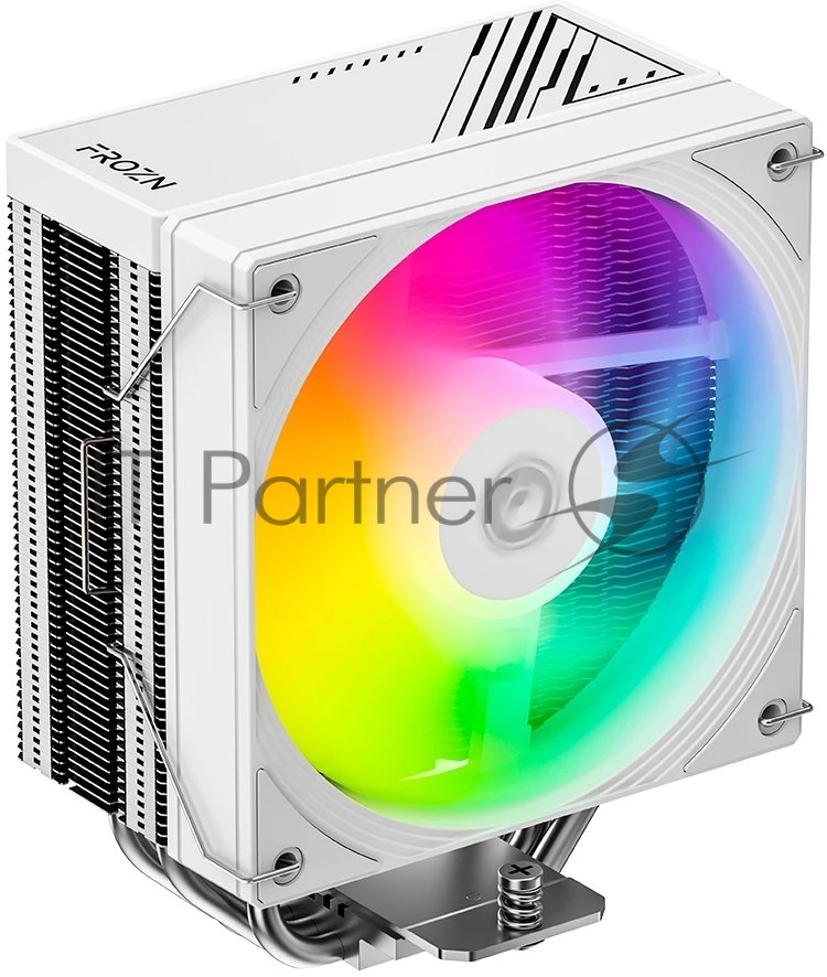 Кулер для процессора ID-Cooling FROZN A410 SE ARGb белый 180W/Intel 1700, 12*, 115*, AMD AM5, AM4/Screws