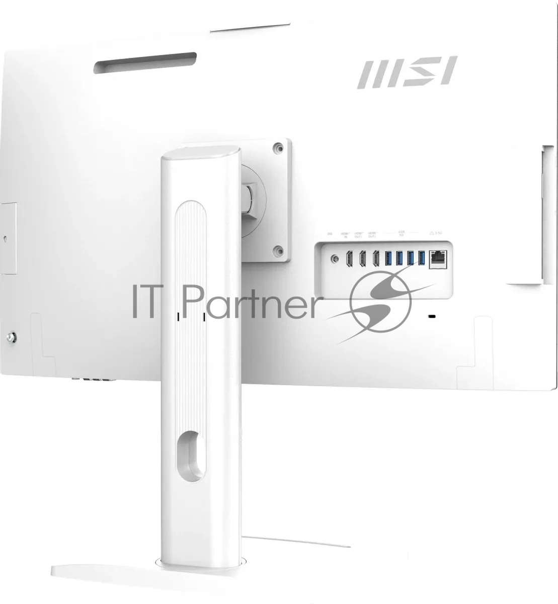 Моноблок MSI Modern AM273QP AI 1UM-095XRU 27" WQHD Core Ultra 7 155H (1.4) 16Gb SSD1Tb Graphics CR без ОС 2.5xGbitEth WiFi BT 120W клавиатура мышь Cam белый 2560x1440
