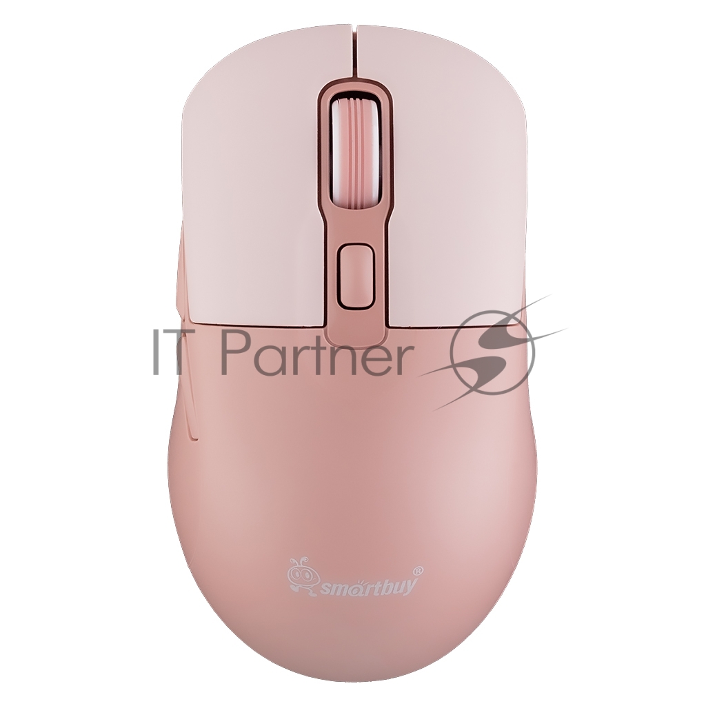 Комплект клавиатура+мышь Smartbuy 108AG беспроводной, USB, 1600 DPI, розовый