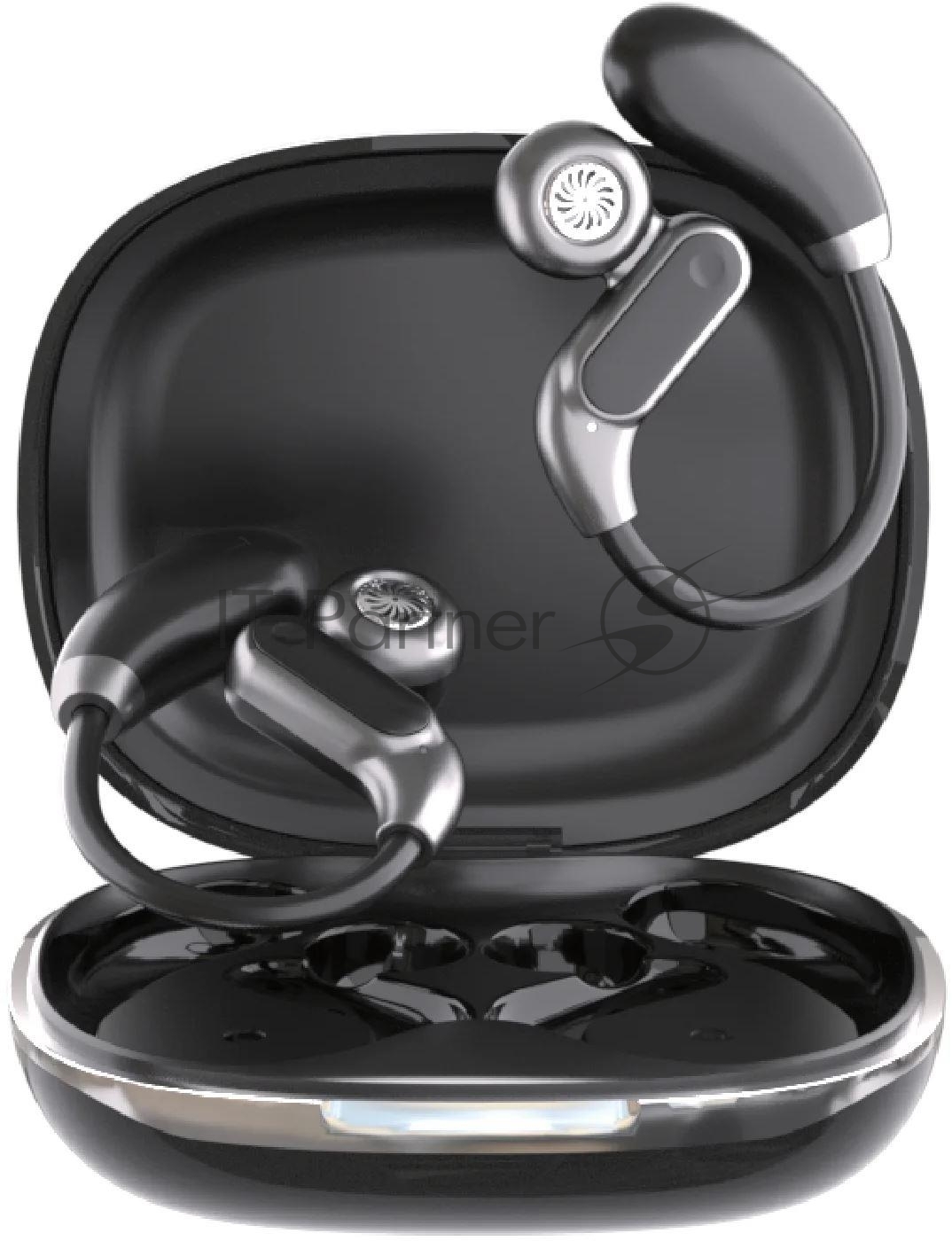 Наушники TWS Aksberry G25 Sport черный, вкладыши, Bluetooth, сенсорное управление, влагозащита, до 5 ч