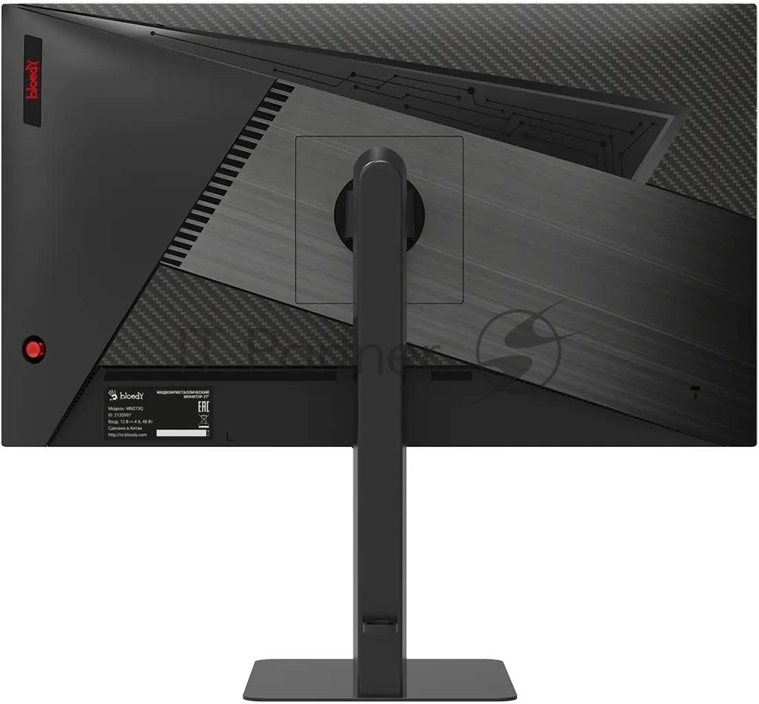 Монитор 27" Bloody MN273Q IPS 2560x1440, 180 Гц, 5 мс (1 мс MPRT), 16:9, 300 кд/м², 2xHDMI 2.1, 2xDP 1.4, 3.5 Jack, динамики (2x3 Вт), HDR10, FreeSync, G-Sync Compatible, черный