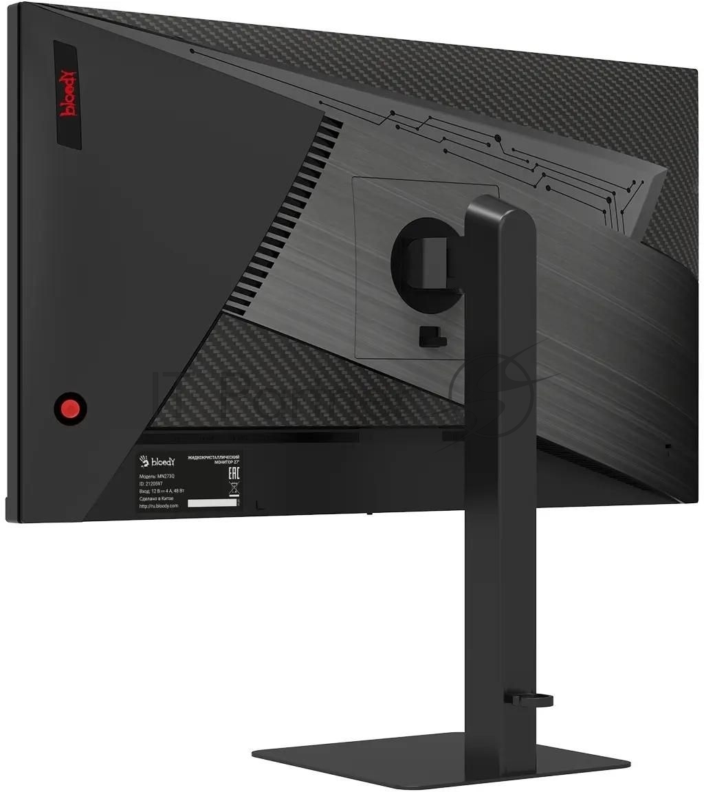 Монитор 27" Bloody MN273Q IPS 2560x1440, 180 Гц, 5 мс (1 мс MPRT), 16:9, 300 кд/м², 2xHDMI 2.1, 2xDP 1.4, 3.5 Jack, динамики (2x3 Вт), HDR10, FreeSync, G-Sync Compatible, черный