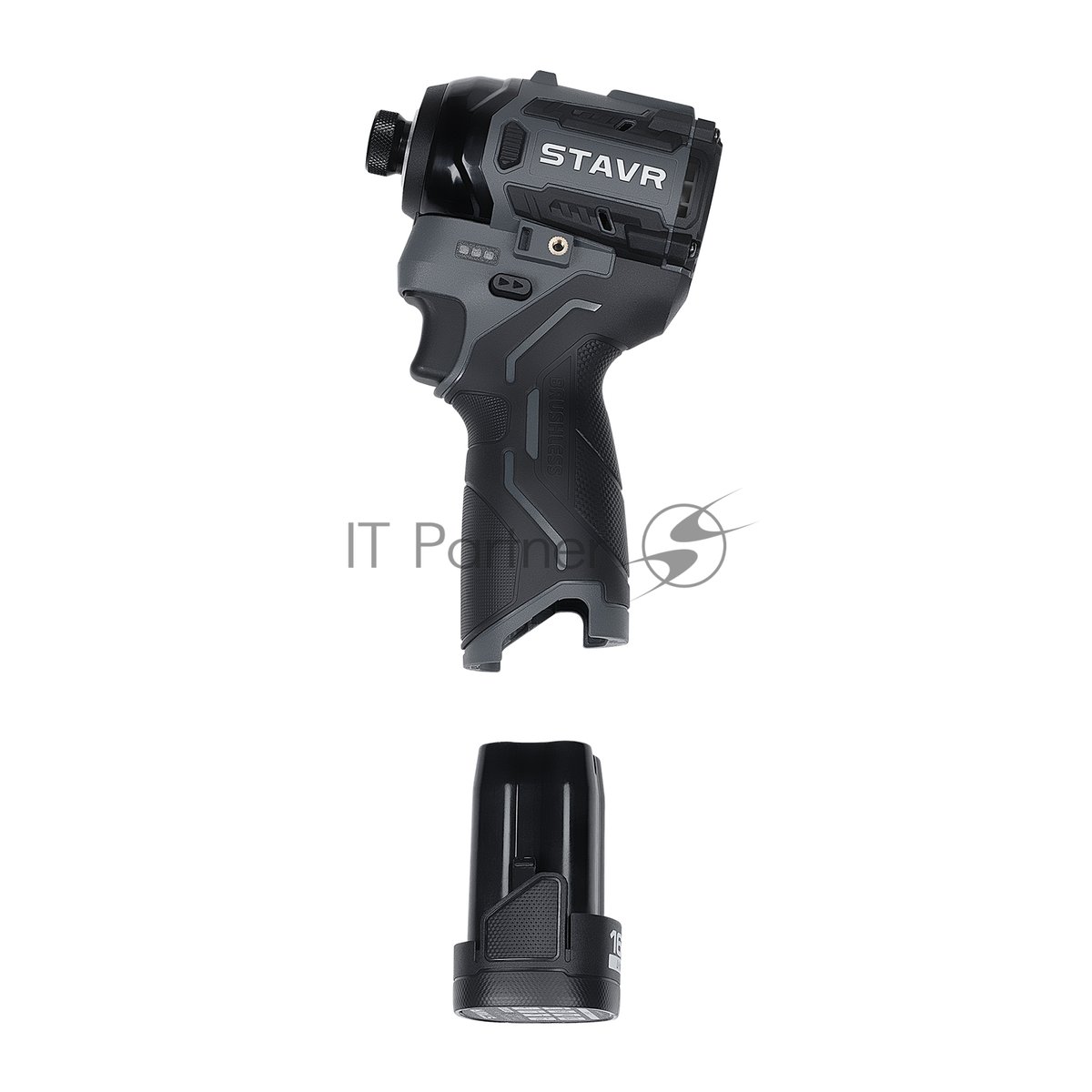Дрель-шуруповерт СТАВР SID 16BL-160V-2K, 16 В, 2 Ач, 160 Нм, бесщеточный