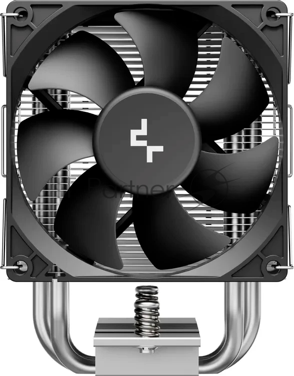 Кулер для процессора Deepcool AG300 G2 Soc-AM5/AM4/1200/1700/1851 серебристый/черный 4-pin 18-31dB Al+Cu 150W 350gr Ret (R-AG300-BKAMMG2)