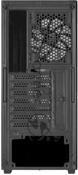 Корпус AeroCool Designer-G-BK-v2, Midi-Tower, чёрный, 4 x 120 мм