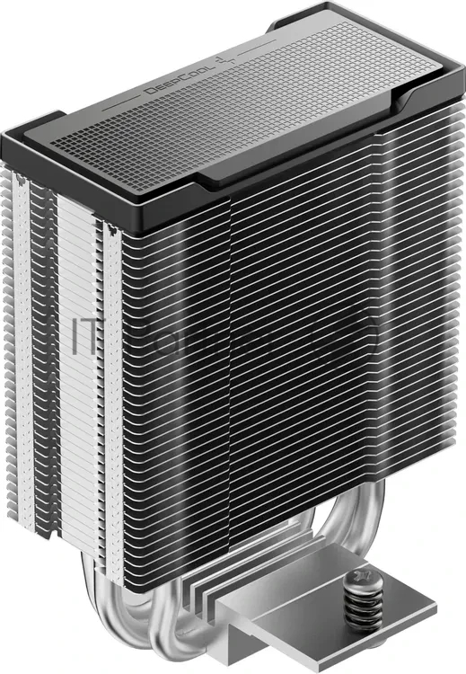 Кулер для процессора Deepcool AG300 G2 Soc-AM5/AM4/1200/1700/1851 серебристый/черный 4-pin 18-31dB Al+Cu 150W 350gr Ret (R-AG300-BKAMMG2)
