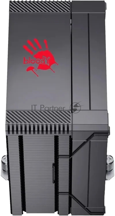 Устройство охлаждения(кулер) Bloody AC-12 Soc-AM5/AM4/1200/1700/1851 черный 4-pin 14-26dB Al+Cu 230W 582gr Ret (AC-12-230-BK)