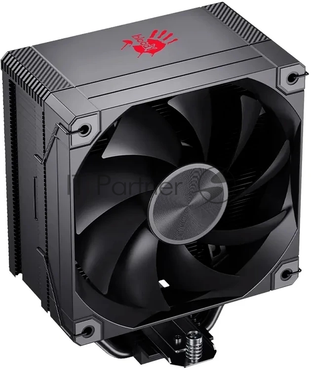 Устройство охлаждения(кулер) Bloody AC-12 Soc-AM5/AM4/1200/1700/1851 черный 4-pin 14-26dB Al+Cu 230W 582gr Ret (AC-12-230-BK)