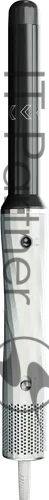 Фен-щетка Haier HHS-606 белый, 1200 Вт, ионизация, 38/64 мм