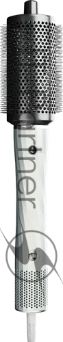 Фен-щетка Haier HHS-606 белый, 1200 Вт, ионизация, 38/64 мм