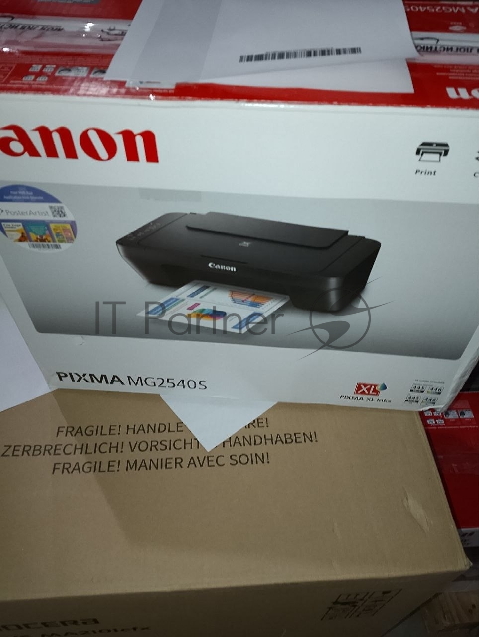 (Поврежденная упаковка) МФУ струйный Canon Pixma MG2540S (A4, принтер/копир/сканер, 4800x600dpi, до 8чб/4цв.ppm, USB) (0727C007_ВУ)