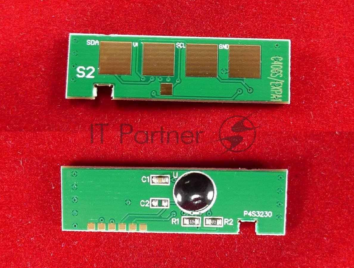 Чип ELP для Samsung CLP-360/362/363/364/365/367/368/CLX-3300/3302/3303/3304/3305 (MLT-406S-C) Cyan 1K (Китай)
