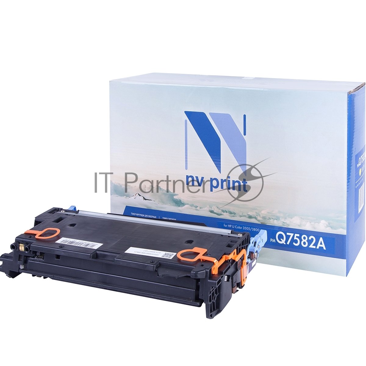 Картридж NV Print совместимый HP Q7582A YELLOW для LJ Color 3505/3800 (6000k)