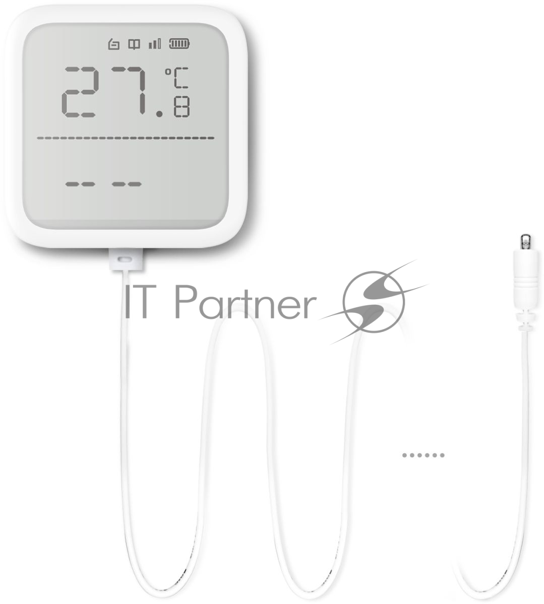 Датчик темпер./влажн. Hikvision DS-PDTPH-E-WE