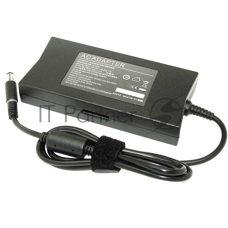 Блок питания (сетевой адаптер) для ноутбуков Dell 19.5V 6.7A 7.4 pin 130W slim OEM
