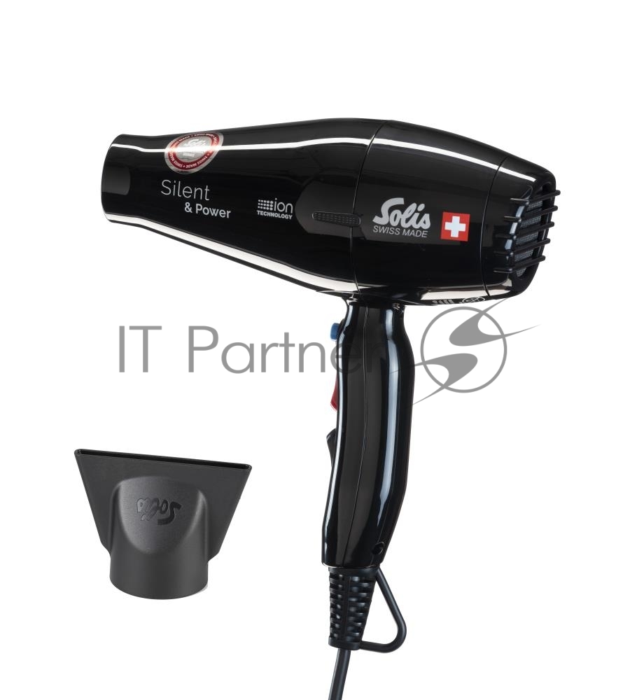 Фен Solis Silent & Power black
