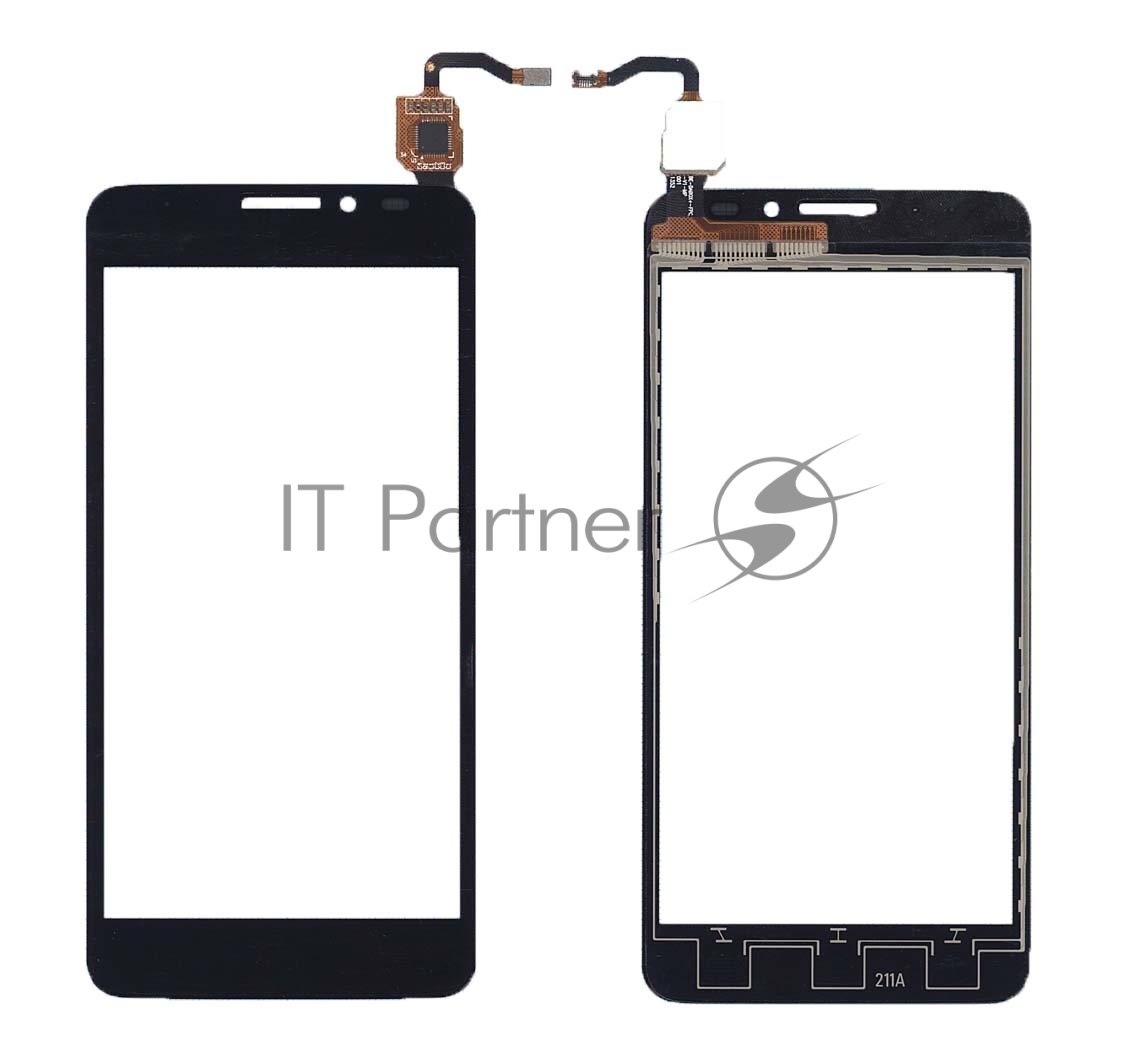 Тачскрин Alcatel 6043D One Touch Idol X+, черный