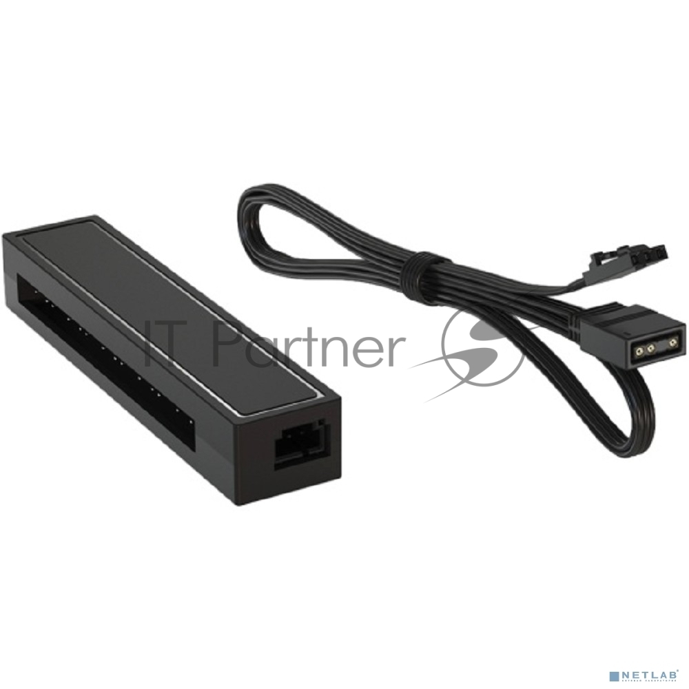 Контроллер подсветки ID-COOLING FH-05 ARGb черный 3-pin