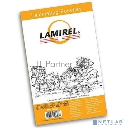 Пленка для ламинирования Fellowes 125мкм (100шт) глянцевая54x86мм Lamirel (LA-78665)