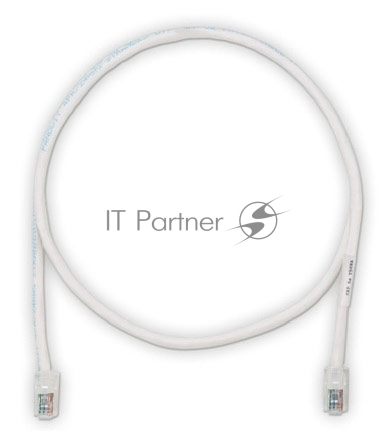 Кабель Патч-корд Panduit UTPCH10MY вилка RJ-45-вилка RJ-45 кат.5е 10м белый ПВХ