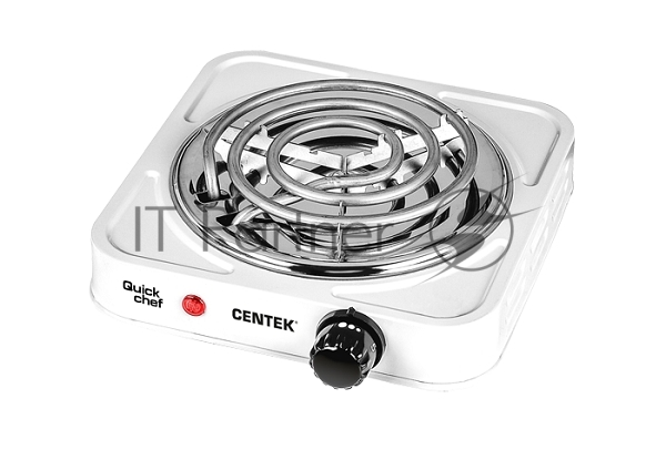 Плита настольная электрическая Centek CT-1508 белый
