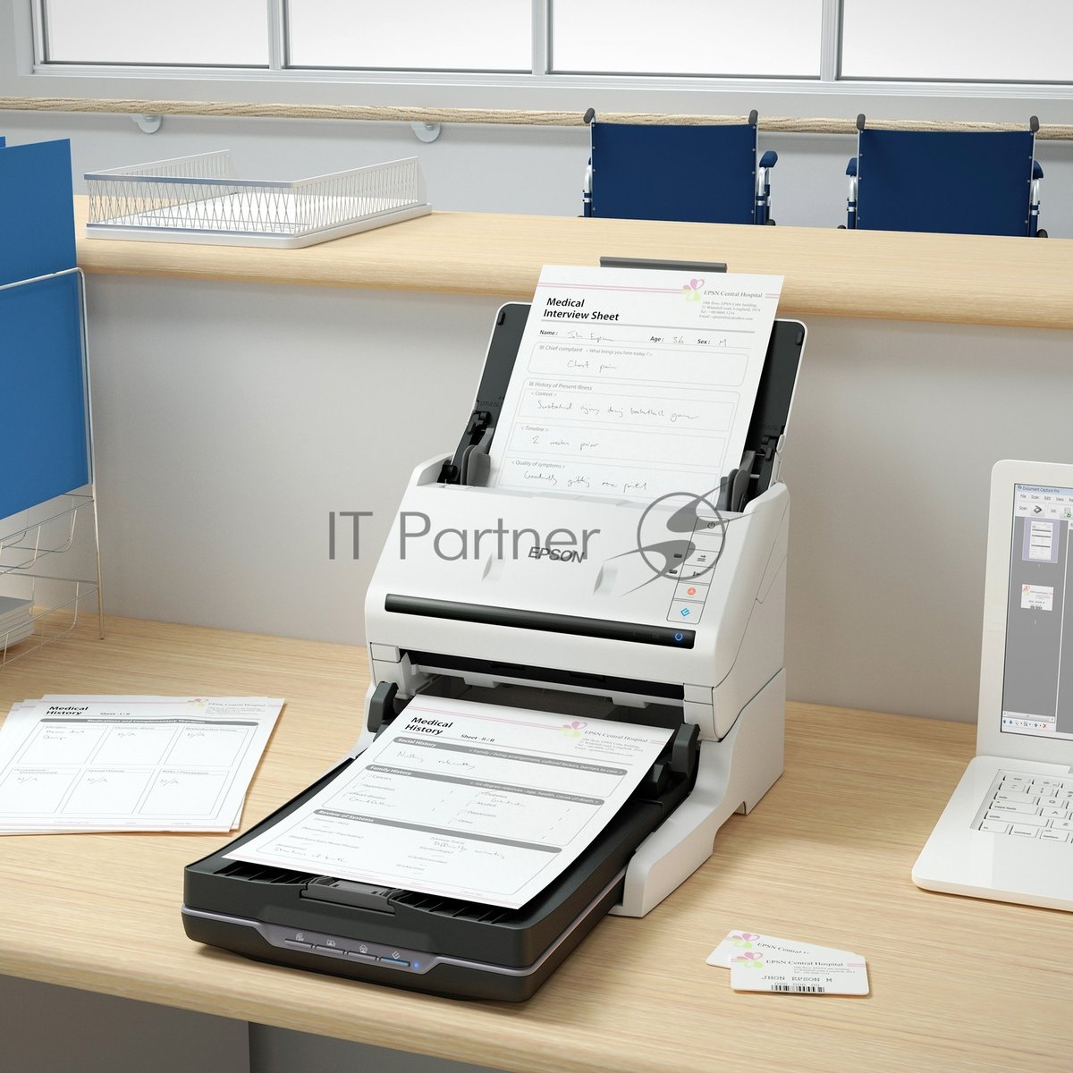 Сканер Epson WorkForce DS-770II (B11B262401)
