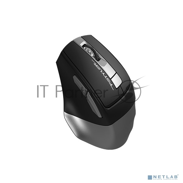 Мышь беспроводная A4Tech Fstyler FB35 серый, 2000 dpi, радиоканал, Bluetooth, USB, кнопки - 6