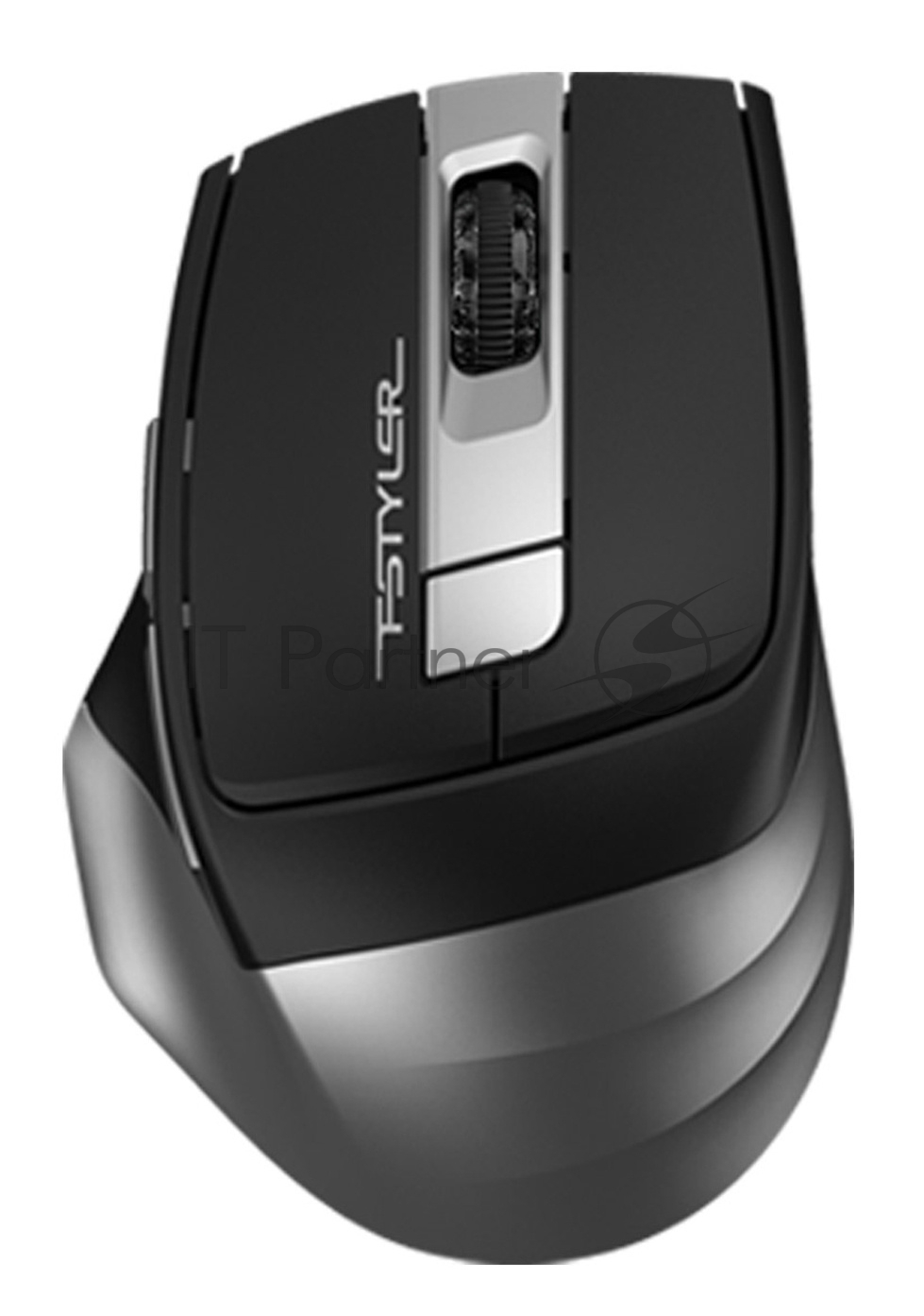 Мышь беспроводная A4Tech Fstyler FB35 серый, 2000 dpi, радиоканал, Bluetooth, USB, кнопки - 6