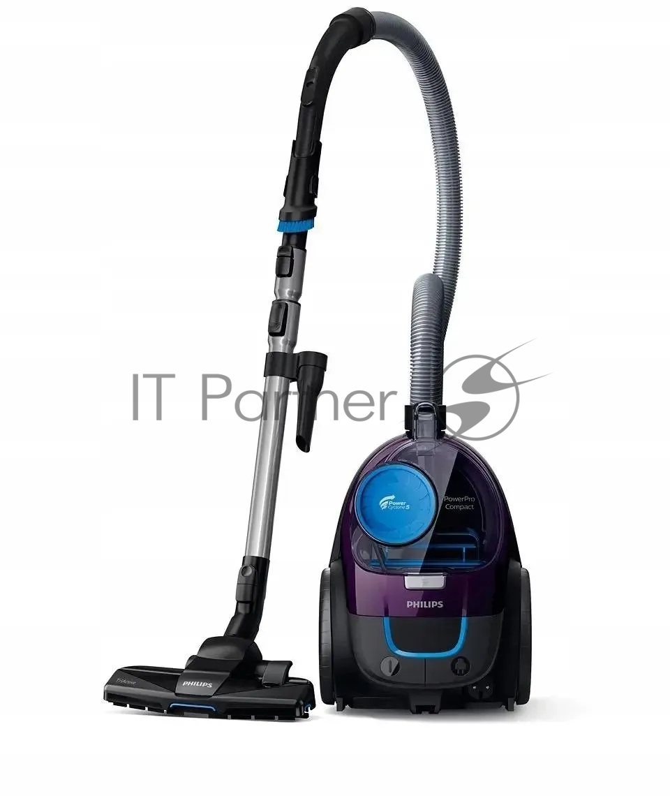 Пылесос Philips FC9333/09 фиолетовый/черный, 750/900 Вт, уборка сухая, пылесборник контейнер, 1.5 л