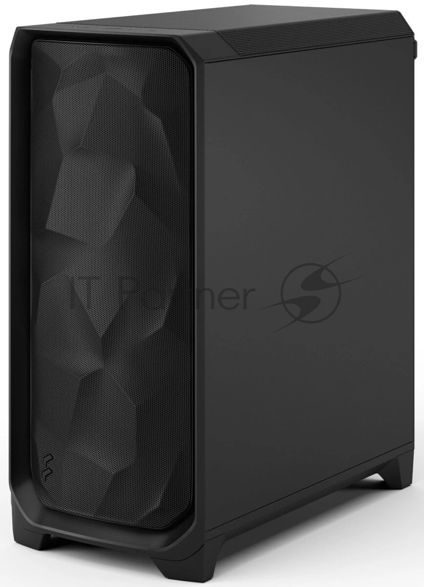 Корпус Fractal Design Meshify 3 Black Solid, Midi-Tower, чёрный, 3 x 140 мм