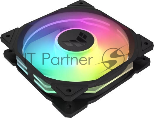 Вентилятор в корпус ASUS TUF GAMING TR120 FAN ARGB BLACK черный, 120x120x28 мм, 2000 об/мин, 29 дБ, 4 pin