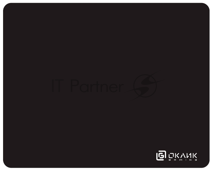 Коврик для мыши Оклик OK-F0251 черный 250x200x3мм