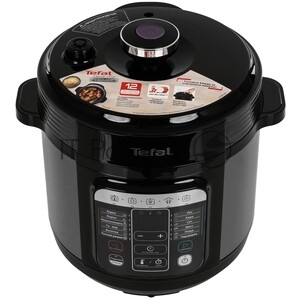 Мультиварка-скороварка Tefal CY601832 черный, 6 л, 1000 Вт, сенсорное, 12 программ