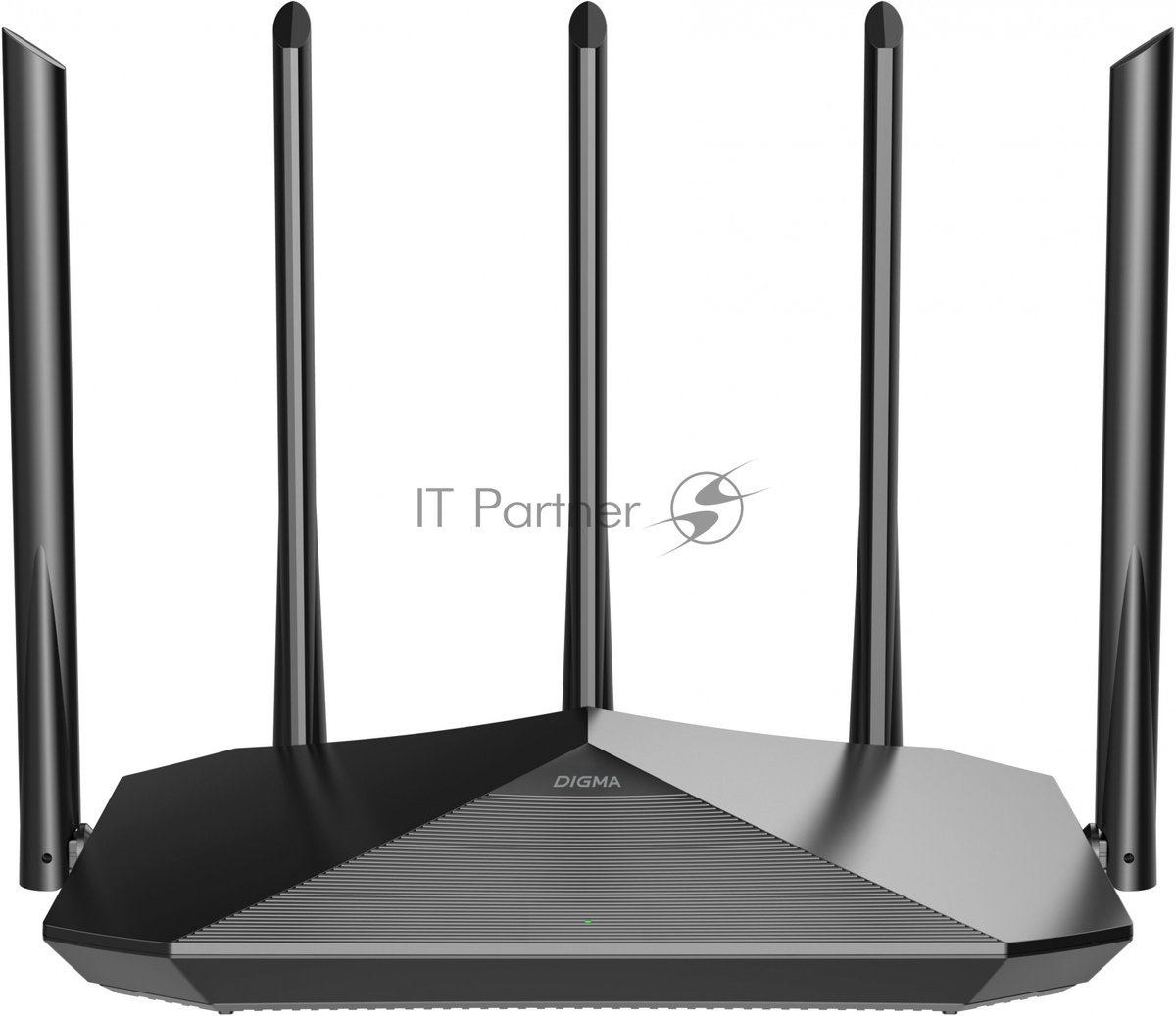 Роутер беспроводной Digma DWR-AX1501 AX1500 10/100/1000BASE-TX черный (упак.:1шт)