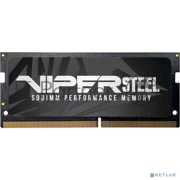 Оперативная память Patriot Viper Steel, DDR4, 8GB (1x8GB), 2666MHz, CL18, SO-DIMM
